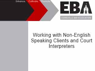 EBA - working with non-english speaking clients